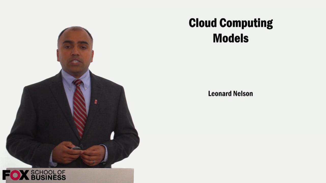 Cloud Computing Models