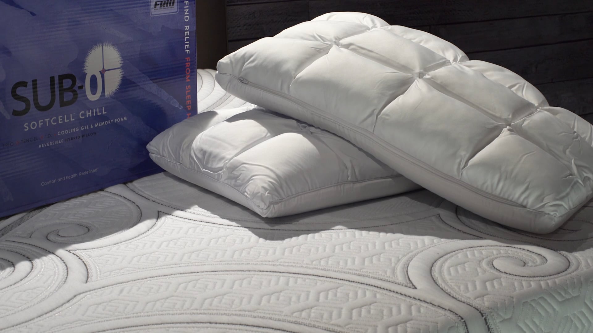 PureCare Sub-0° Reversible SoftCell Chill Hybrid Pillow On Vimeo