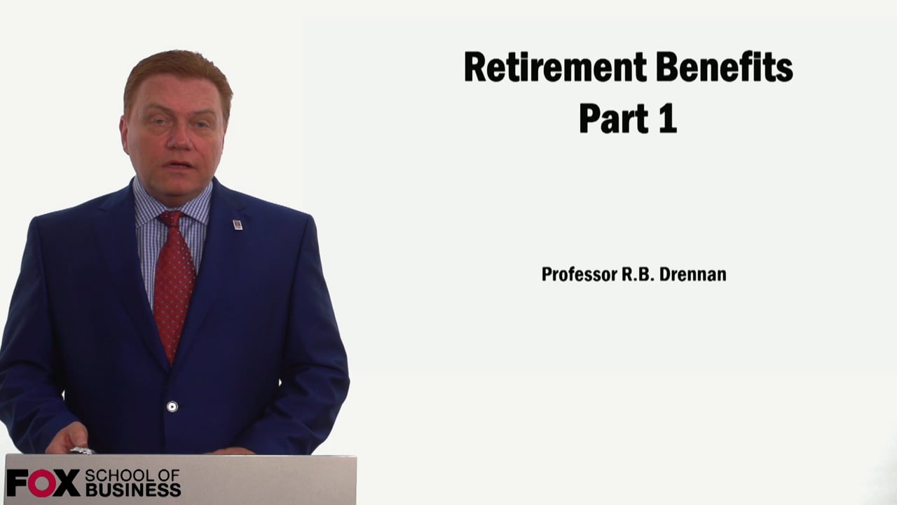 Retirement Benefits Pt 1