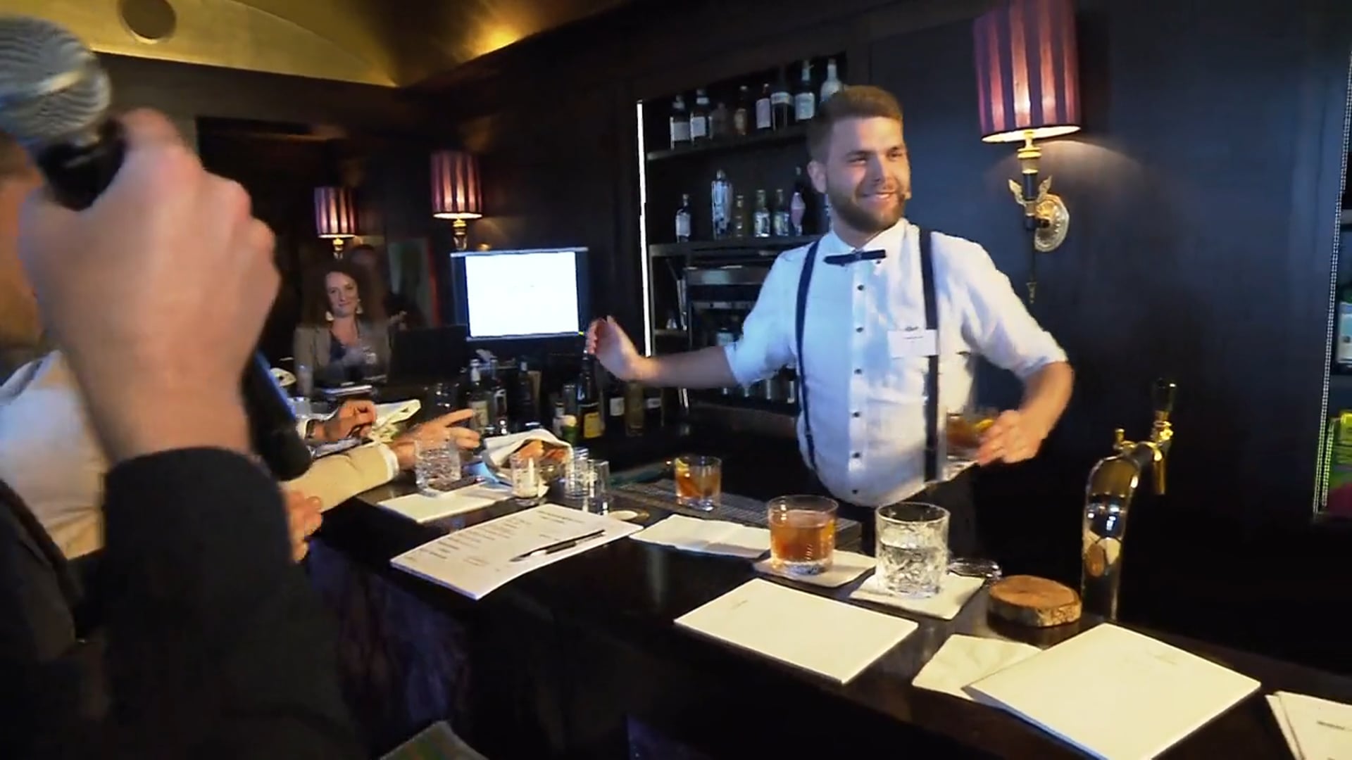 BibliothekBar Finals at Les Trois Rois on TV