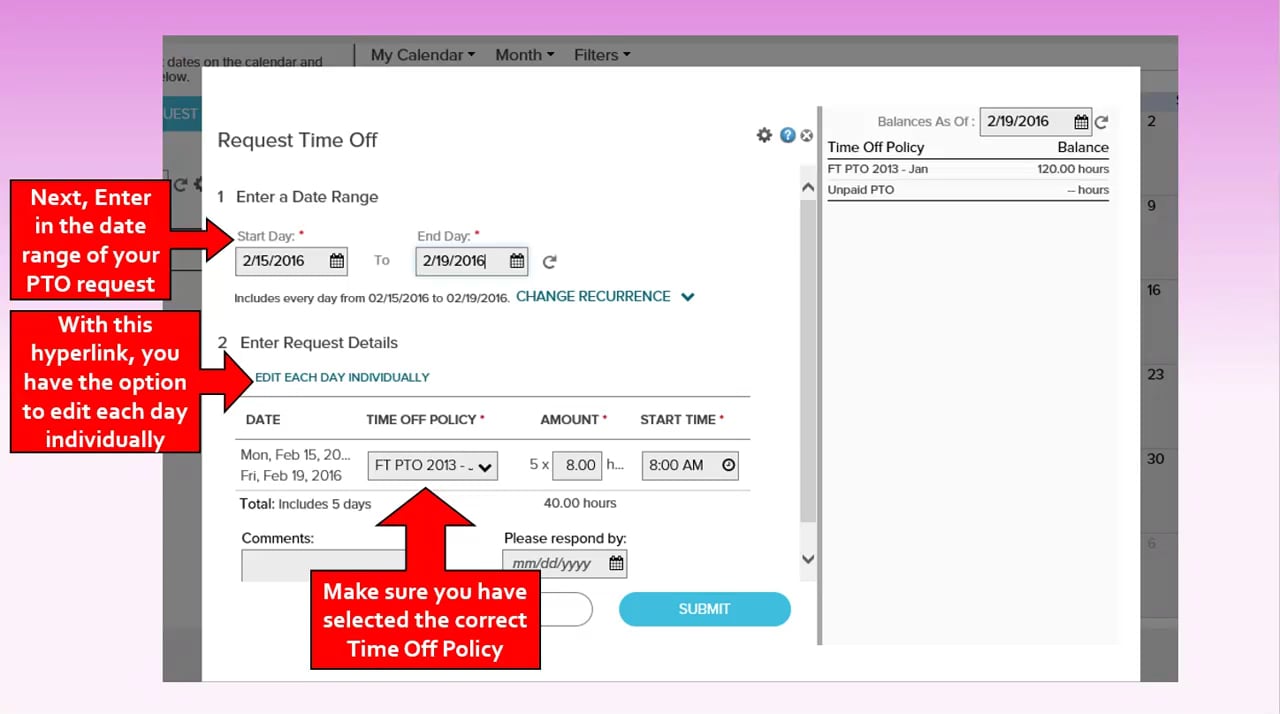 How to Request PTO on Vimeo