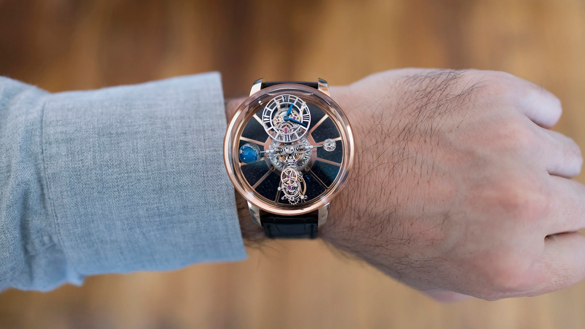 Jacob Arabo And Luca Soprana On The Jacob Co. Astronomia Tourbillon A Tiny Glittering Cosmos For Your Wrist