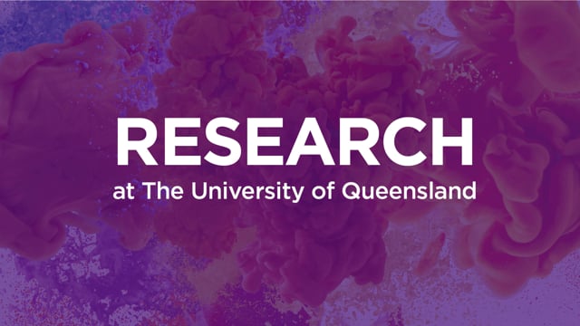Research at The University of Queensland