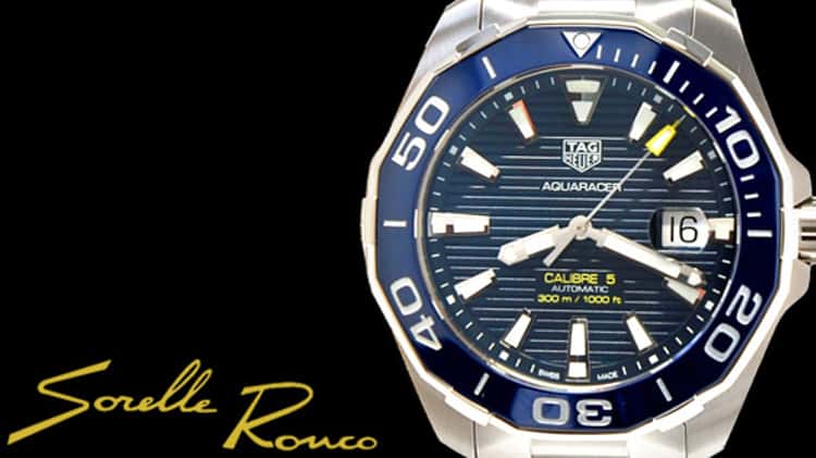 TAG Heuer Aquaracer 300m Calibre 5 Blue Ceramic