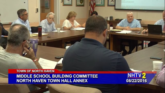 Middle School Building Committee - 08/22/2016