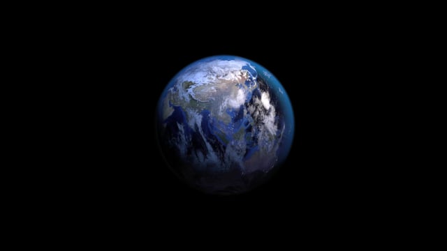 spinning earth animation