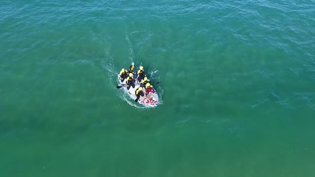 Monster SUP at North Fistral