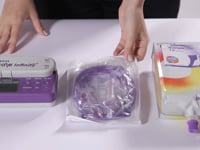 Preparación de la bomba de alimentación enteral