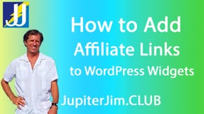 how to add affiliate to sidebar widgets