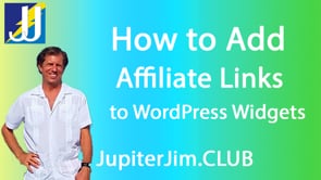 how to add affiliate to sidebar widgets