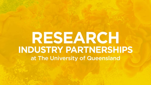 Research Industry Partnerships at The University of Queensland