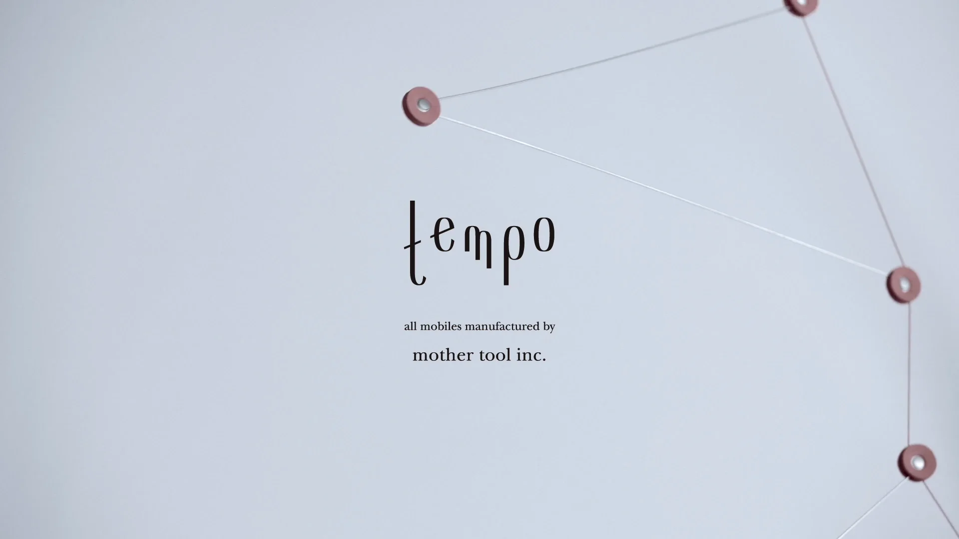"tempo mobiles" handmade in our factory.  