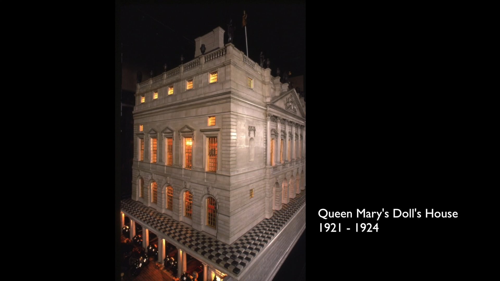 Inside Queen Mary's Dolls' House on Vimeo