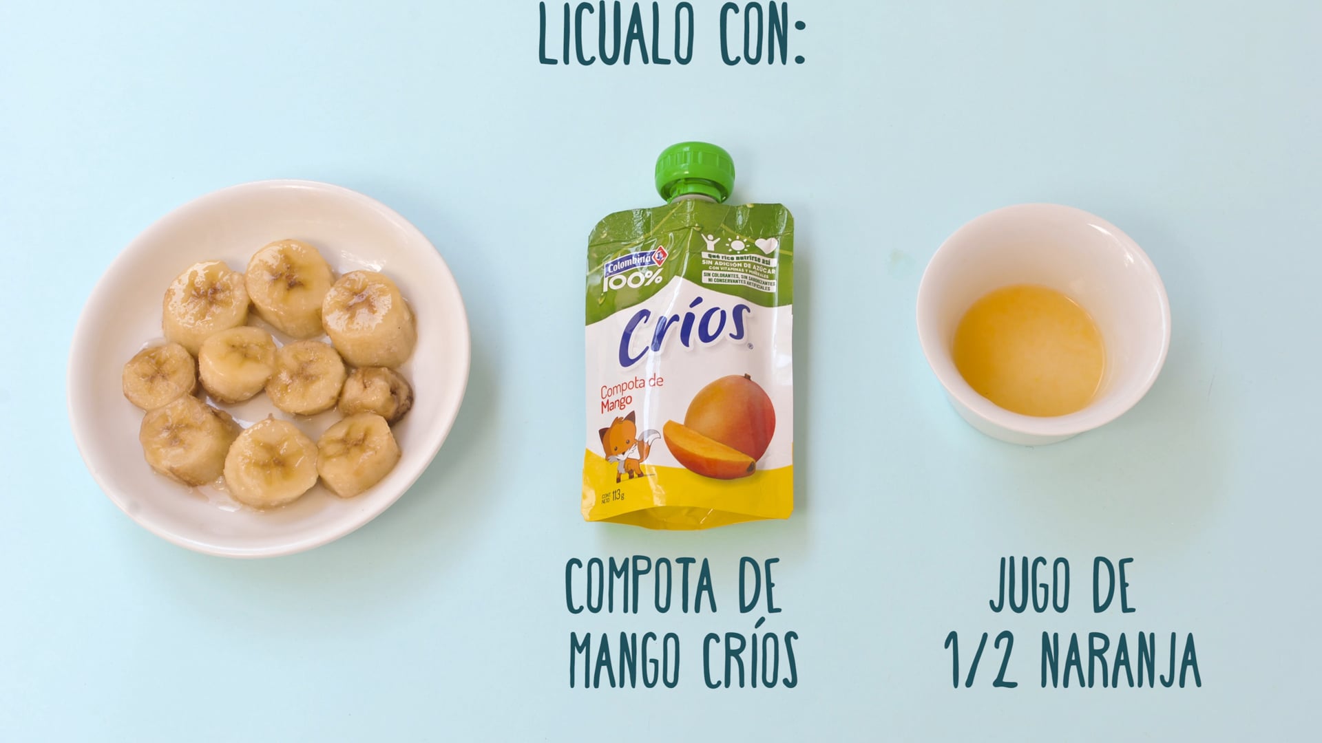 Ideas receta compota crios - Colombina