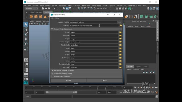 M1A2 - Iniciando o Projeto e Configurando a Cena Final