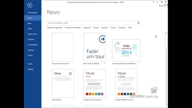 M1A1 - Introdução ao Curso e ao Word