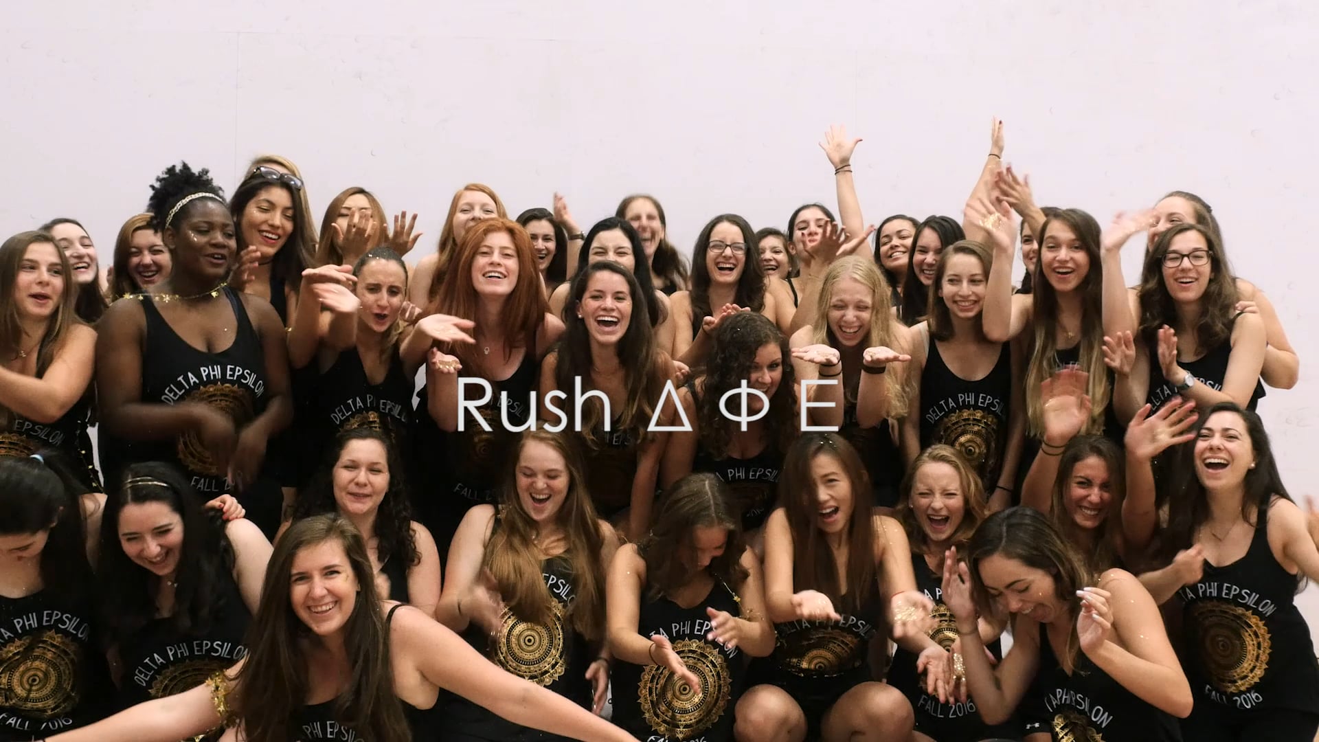 Delta Phi Epsilon Fall Rush 2016