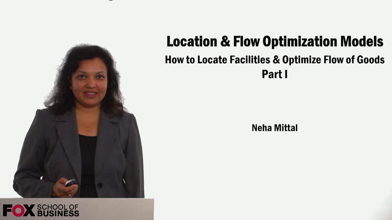 Login to view Location & Flow Optimization Models Part 1