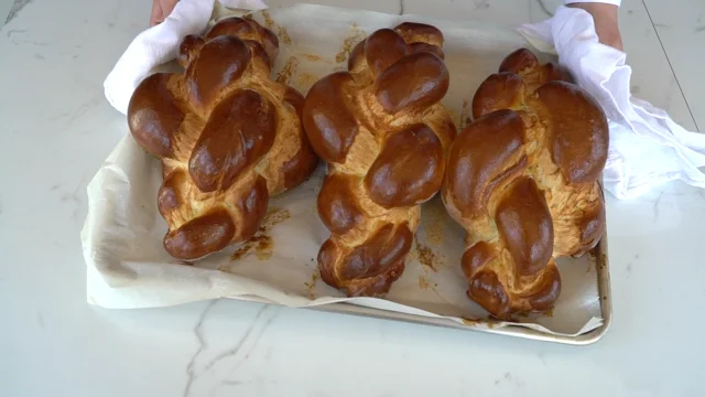 Four-Strand Challah Bread - Pemberley Cup & Cakes