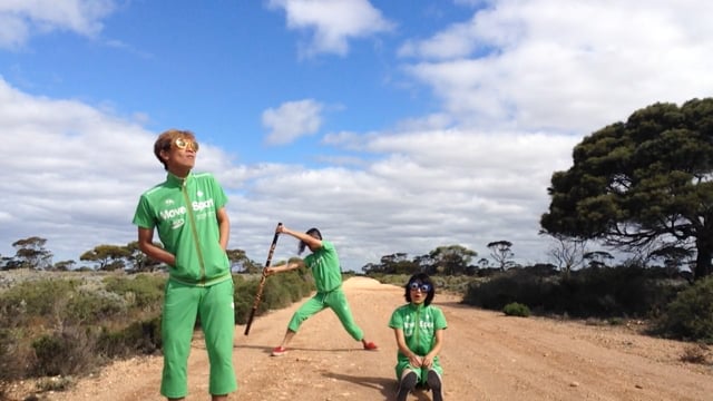 天球ぴんぽんず　オーストラリアナラボー平原でのPV編集前　MotherとSEED