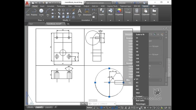 M8A4 - Visualizando e Editando os Diferentes Fatores de Escala