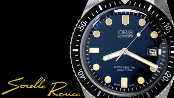 ORIS Divers Sixty Five Vintage Blu Steel