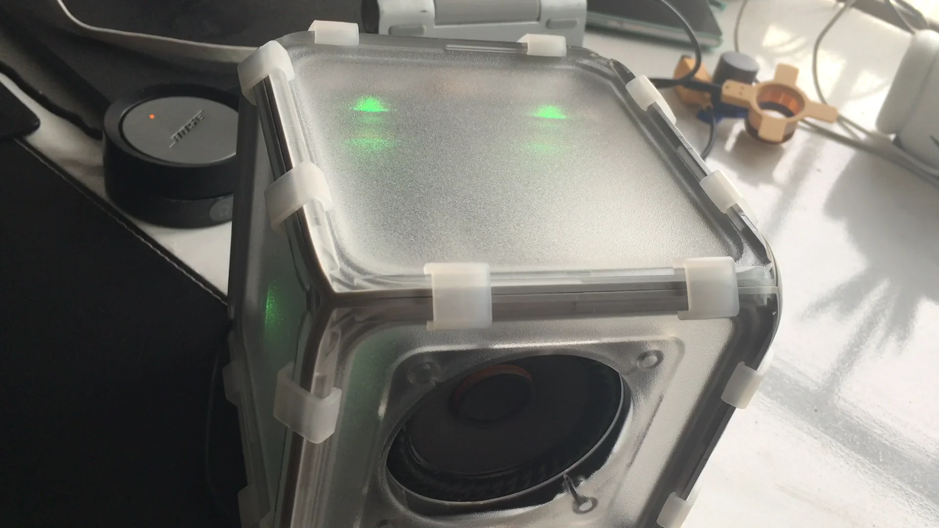 自由研究は】Bosebuild Speaker cubeを組み立ててみた【二学期入って