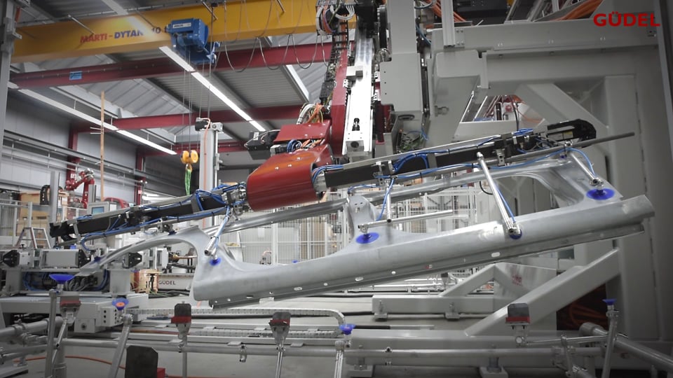 Güdel roboSpeed - Increase the output of your industrial-scale press lines