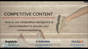 Competitive Content Webinar