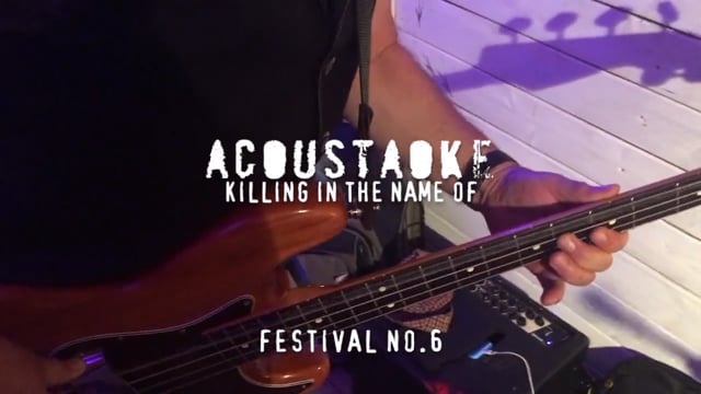 Killing In the Name Of - Acoustaoke style