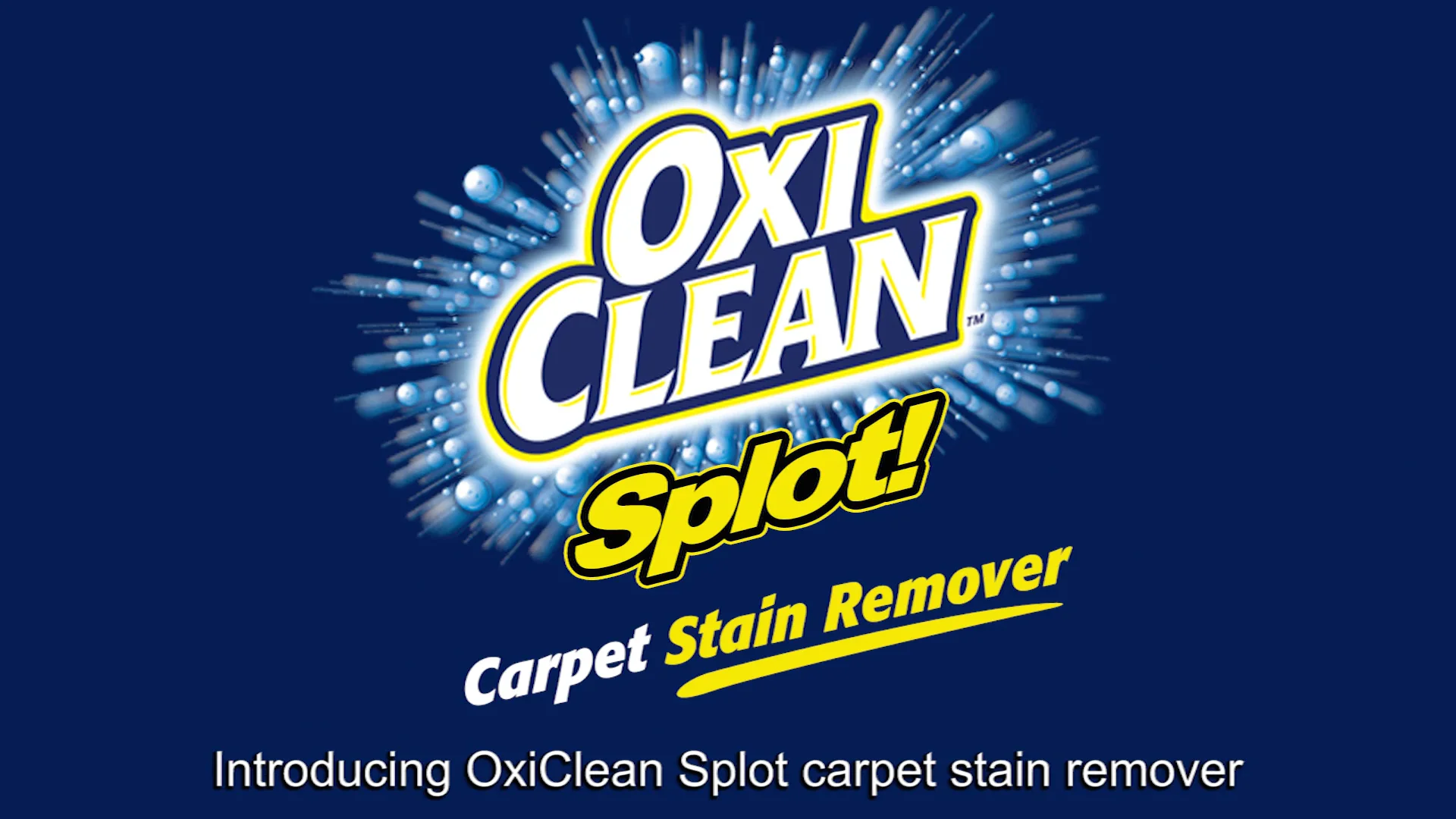 OxiClean Splot Carpet Stain Remover Demo on Vimeo