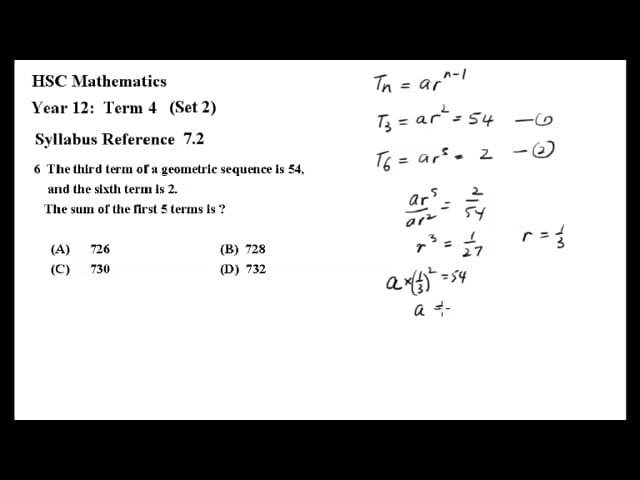 HSC Mathematics Solutions on Vimeo