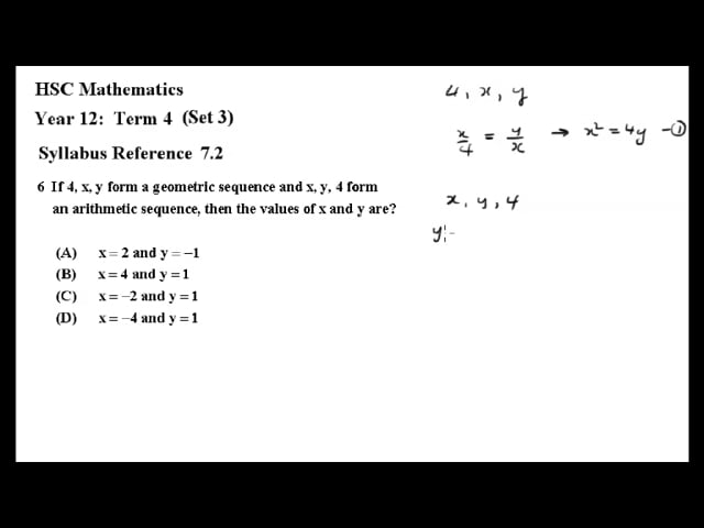 HSC Mathematics Solutions on Vimeo