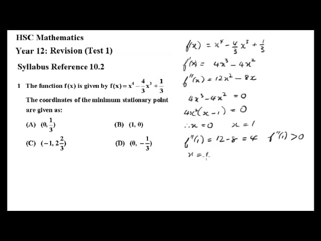 HSC Mathematics Solutions on Vimeo