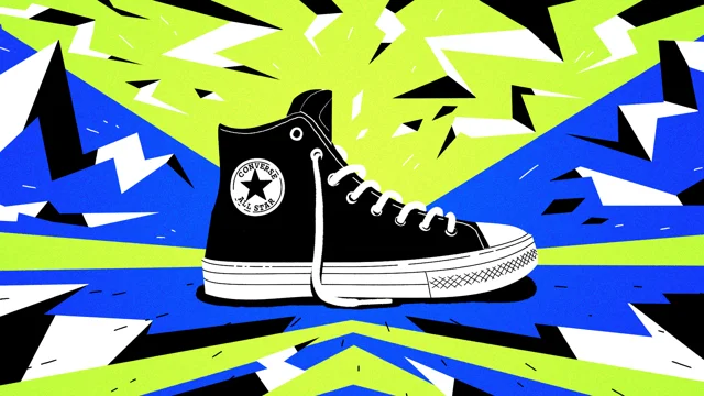 Custom Converse sneakers on Behance