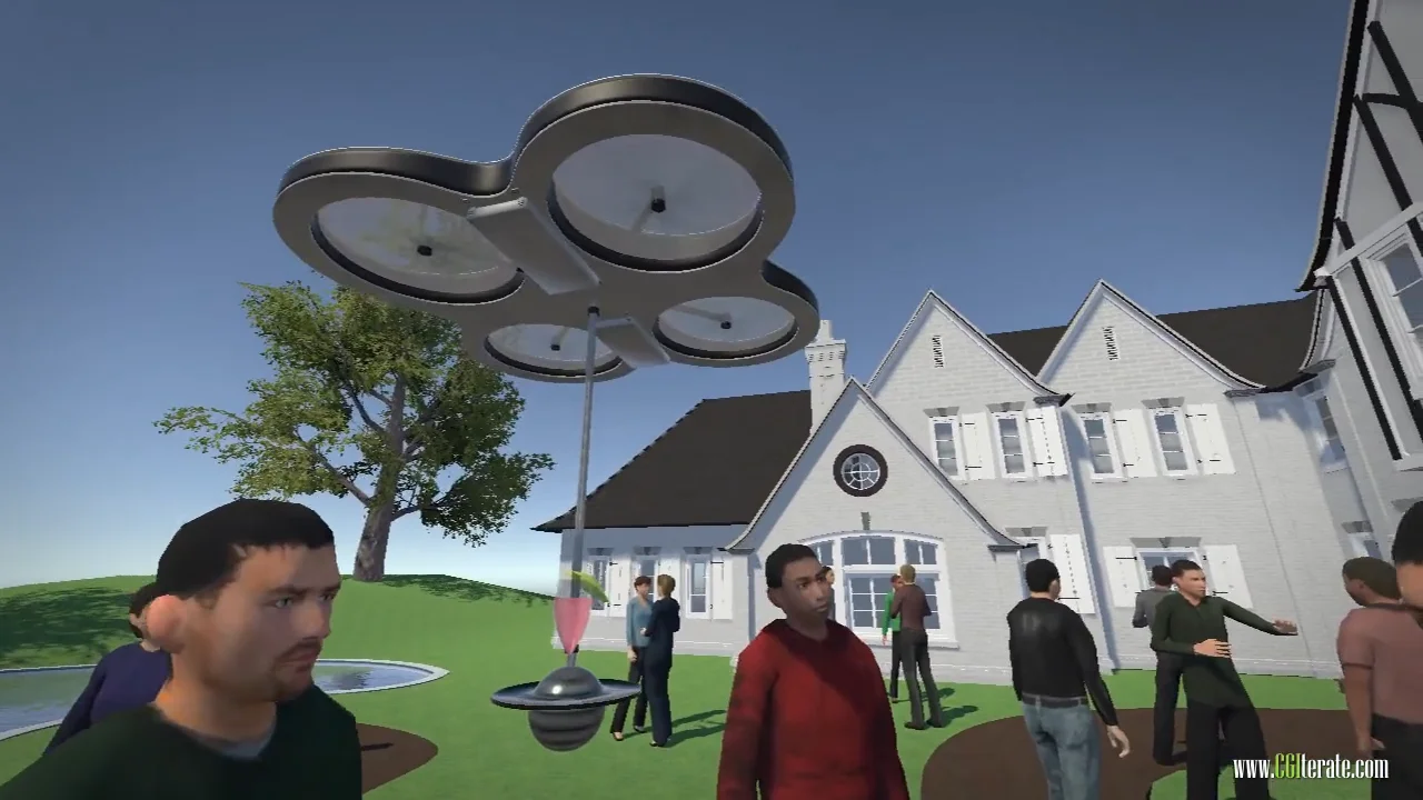 Drone Butler - VR Product Prototype on Vimeo