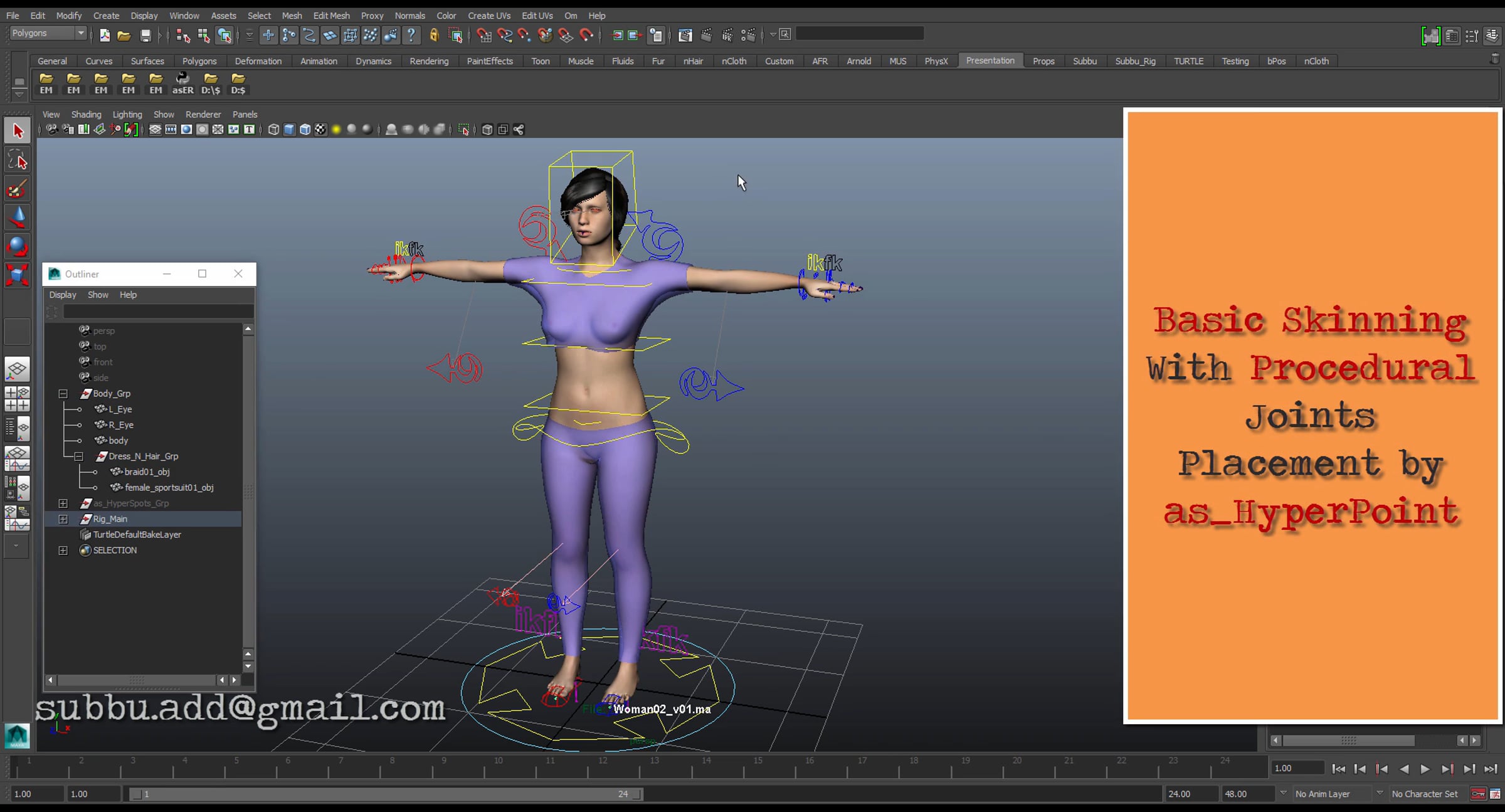 as_HyperPoint : Auto Joints Placement - Biped Rigs (Part - 2 of 2 ...