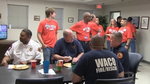 HEB Cooks Breakfast for Free at Fire Station 2