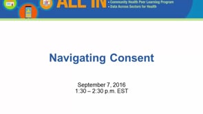 Navigating Consent