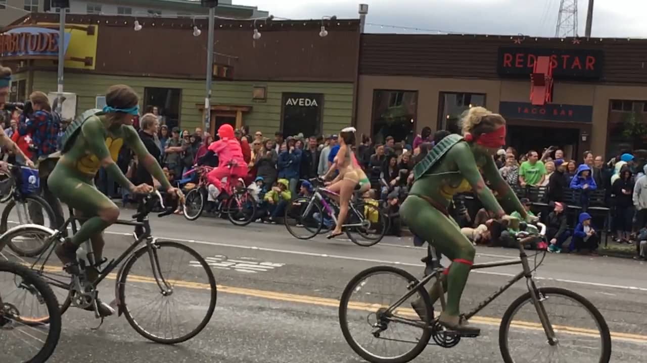 Naked Bicycle Ride on Vimeo