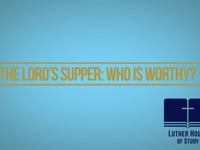 Who Is Worthy?