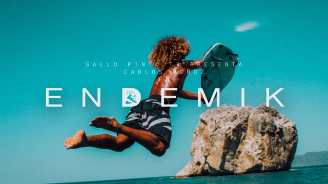 Surf Video with “CARLOS MUÑOZ: ENDEMIK” by GalloPinto TV.