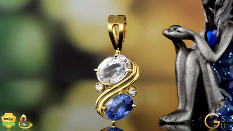 Gemstoneuniverse hot sale blue sapphire