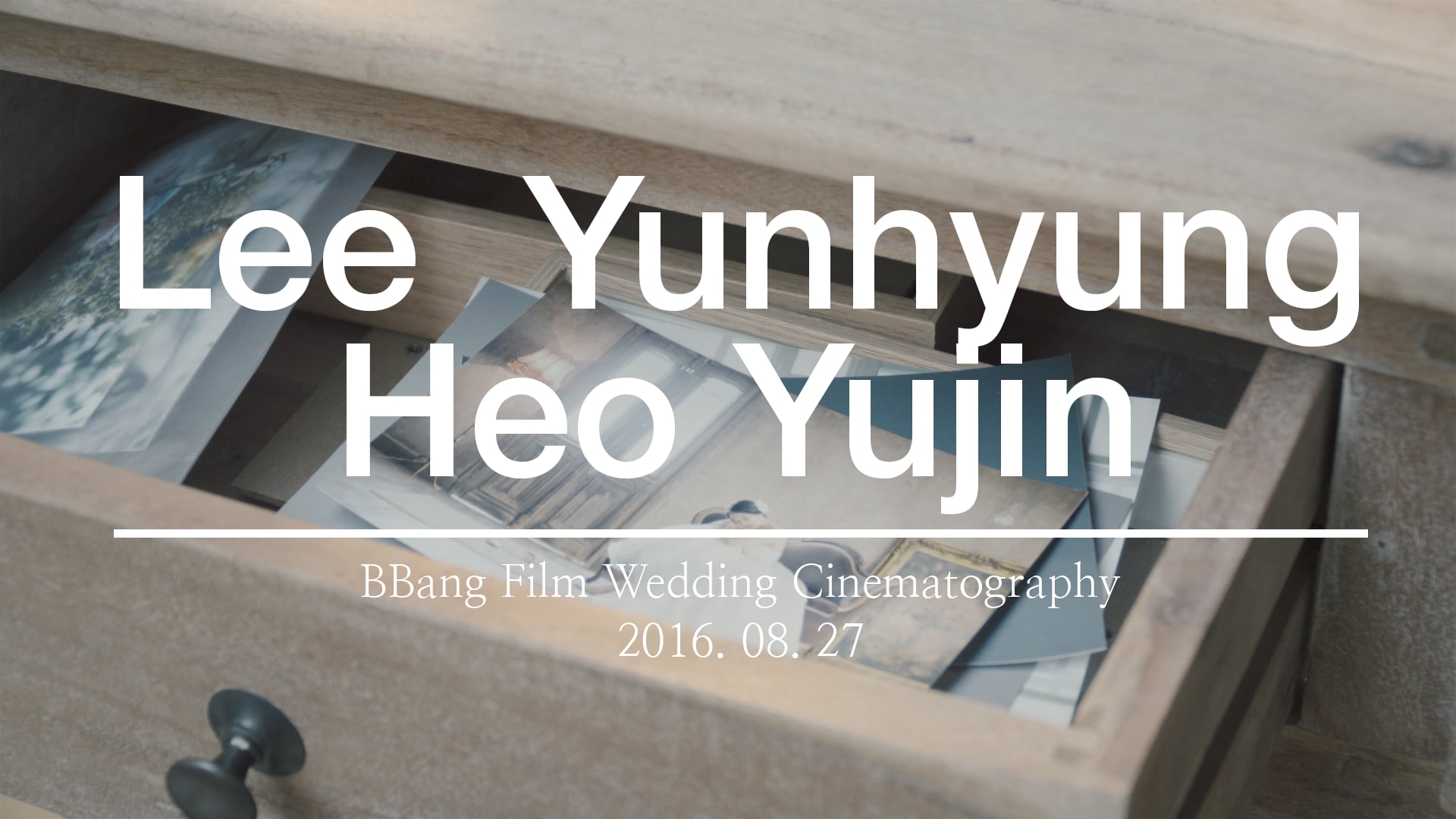 Lee  Yunhyung + Heo Yujin Wedding Highlight