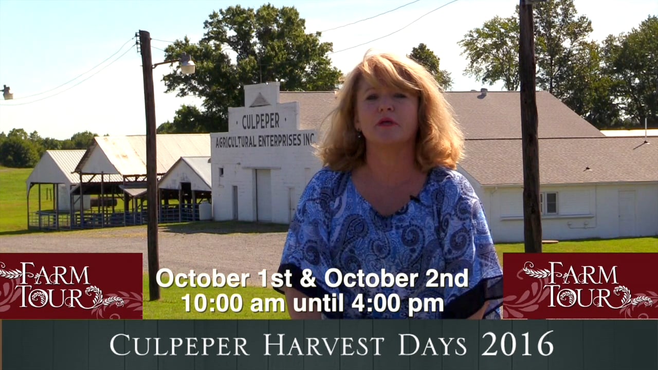 Culpeper Harvest Days Farm Tour 2016 on Vimeo