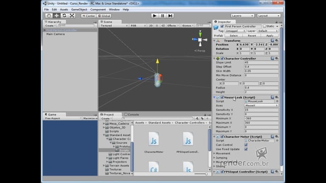 M5A1 - Introdução ao Sistema de Scripts na Unity