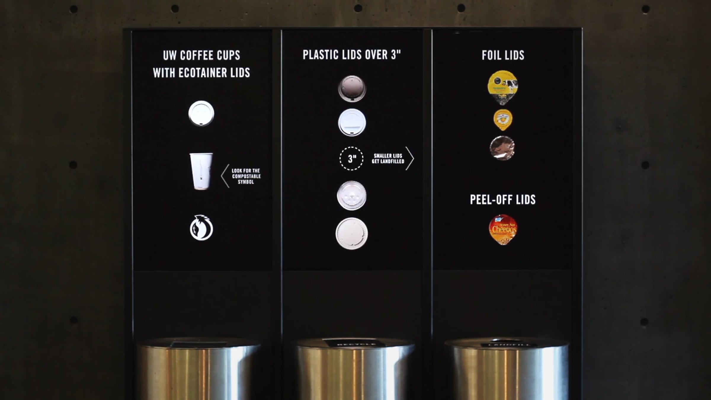 Smart Bins: An Interactive Installation at the University of Washington