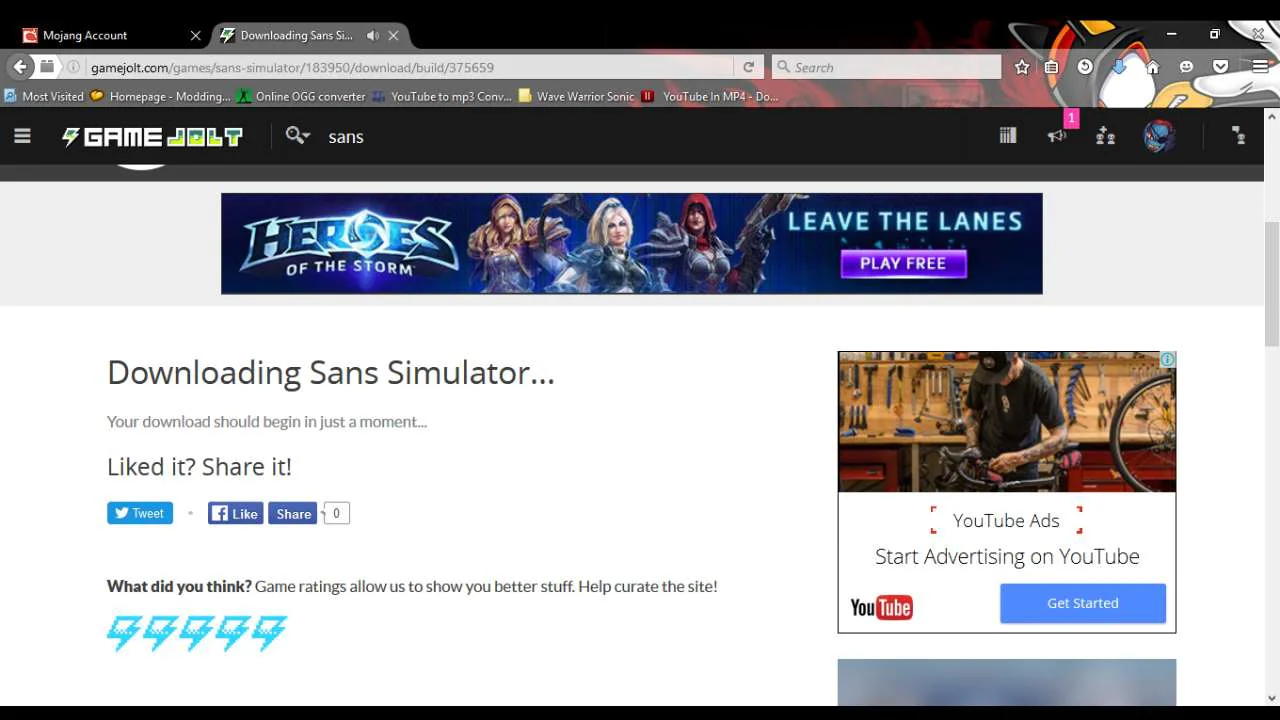Proof that Sans Simulator is no virus. on Vimeo