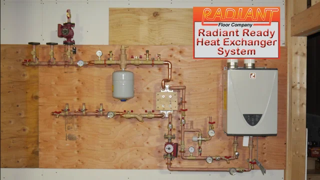 The Heat Exchanger System | | DIY Radiant Floor Heating | Radiant Floor  Company