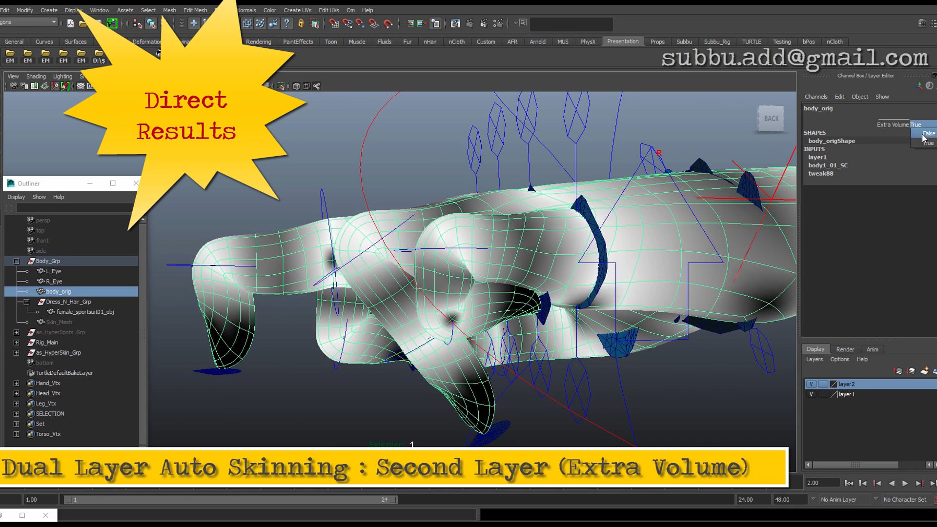 as_HyperSkin : Auto Dual Skinning- Biped Rigs